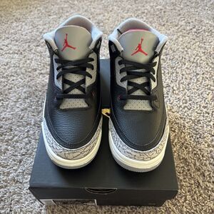 Nike Air Jordan 3 Retro Black Cement 2024 PS Preschool Size 3Y DM0966-010 New